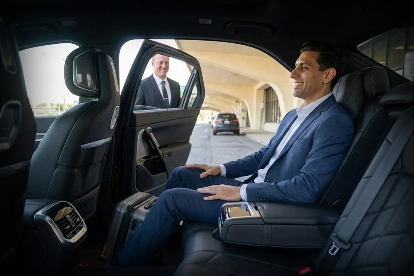 Chauffeur-driven executive car service to and from Newark Liberty International EWR Airport