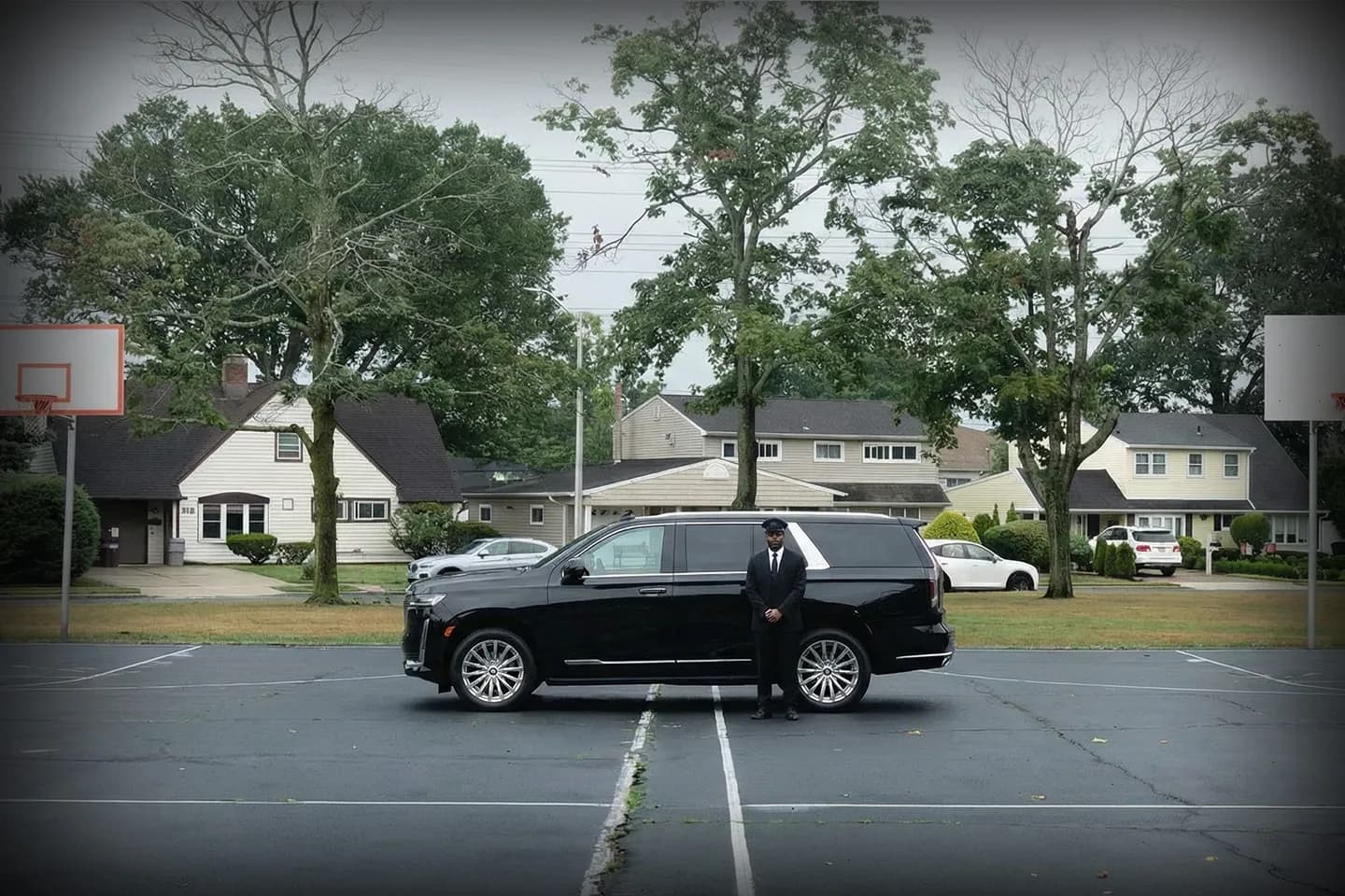 Airport transfer vehicle by NYC chauffeur service