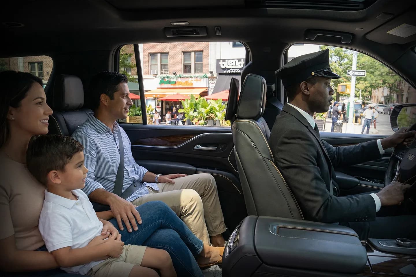 Premium black car for Queens, NY chauffeur service