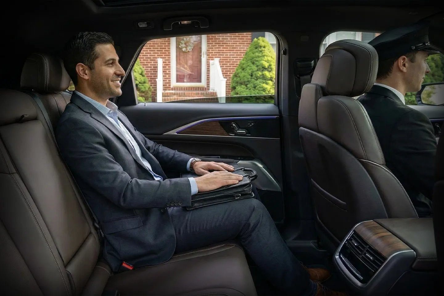 Luxury sedan for Staten Island NY chauffeur service