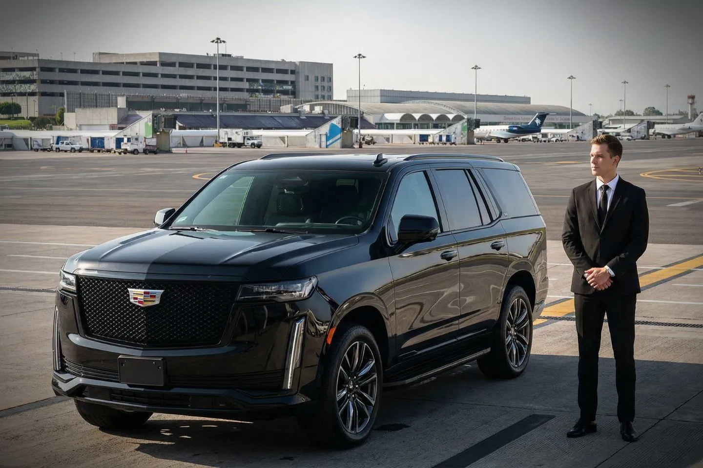 Teterboro (TEB) Car Service night transfer from JFK area via I-87 with premium black car