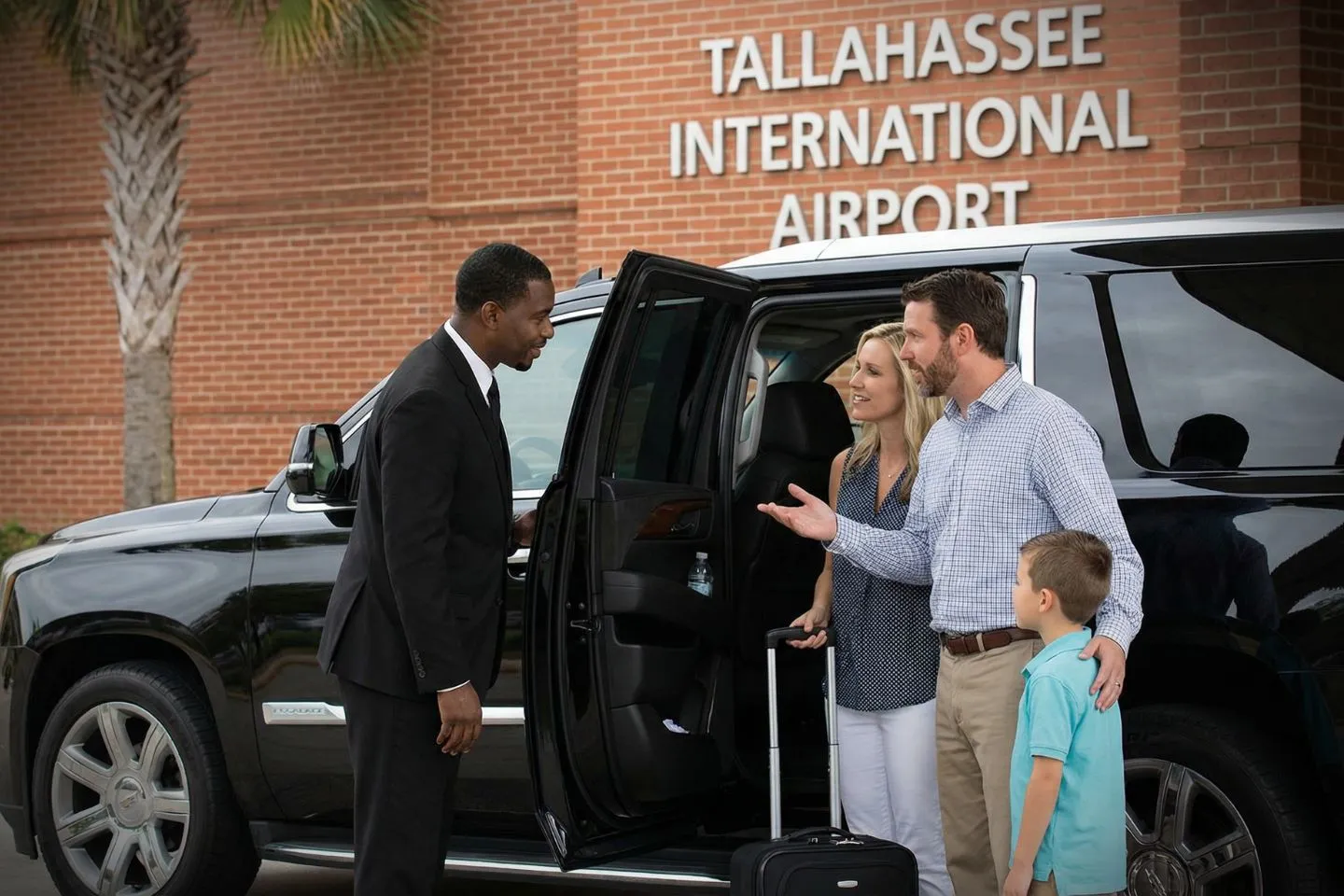 LBE Car Service SUV on I 10 near Tallahassee Florida airport transfer