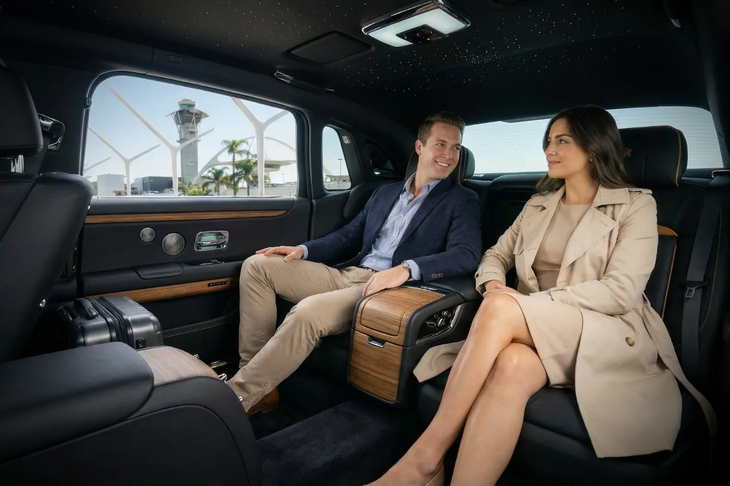 Los Angeles International (LAX) Car Service curbside pickup at airport California CA