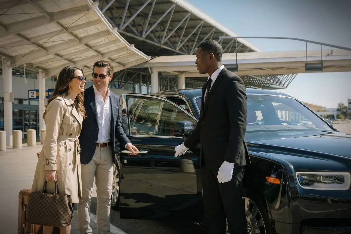 LBE Car Service SUV on I 880 near Oakland California airport transfer