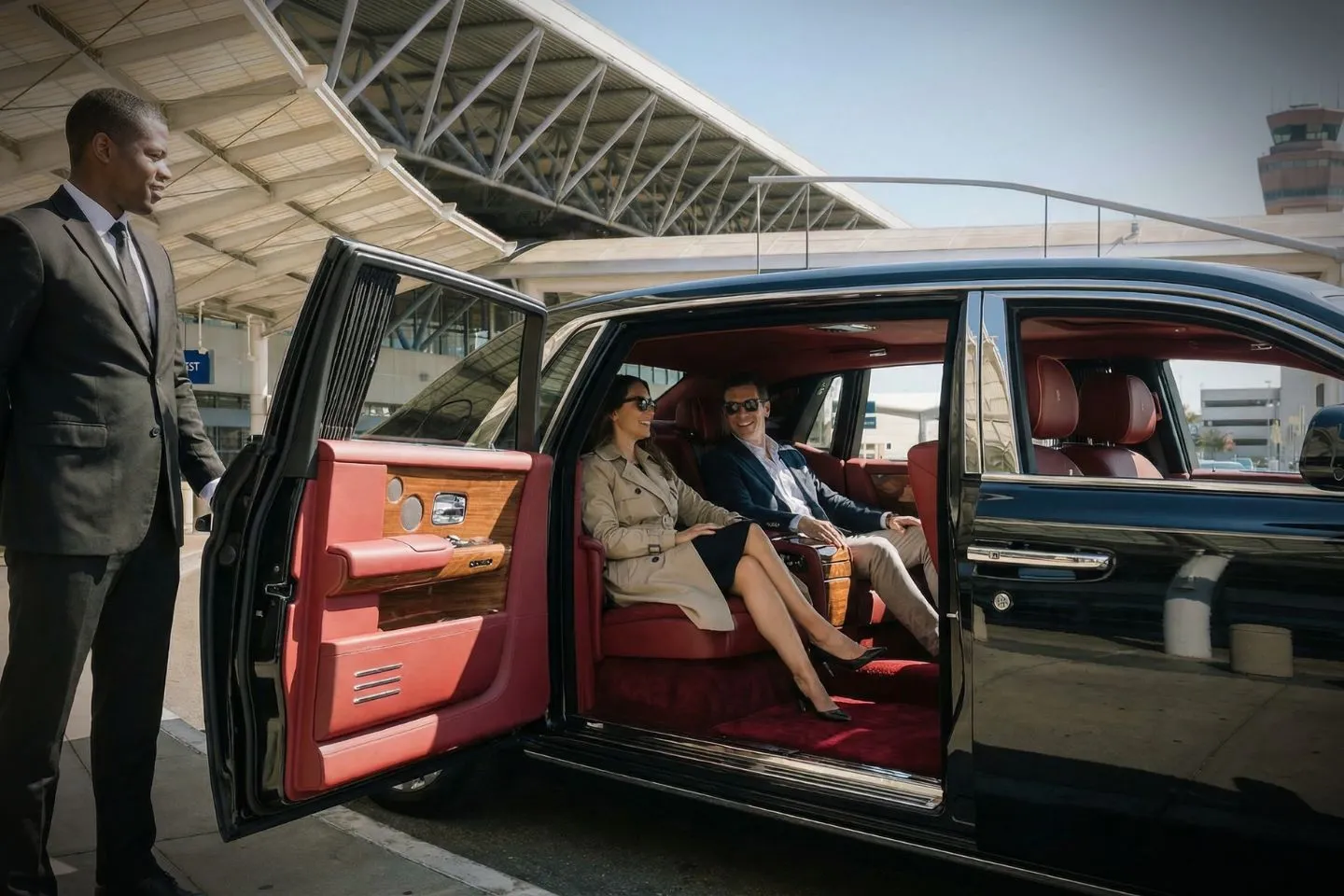 Oakland International (OAK) Car Service curbside pickup at airport California CA