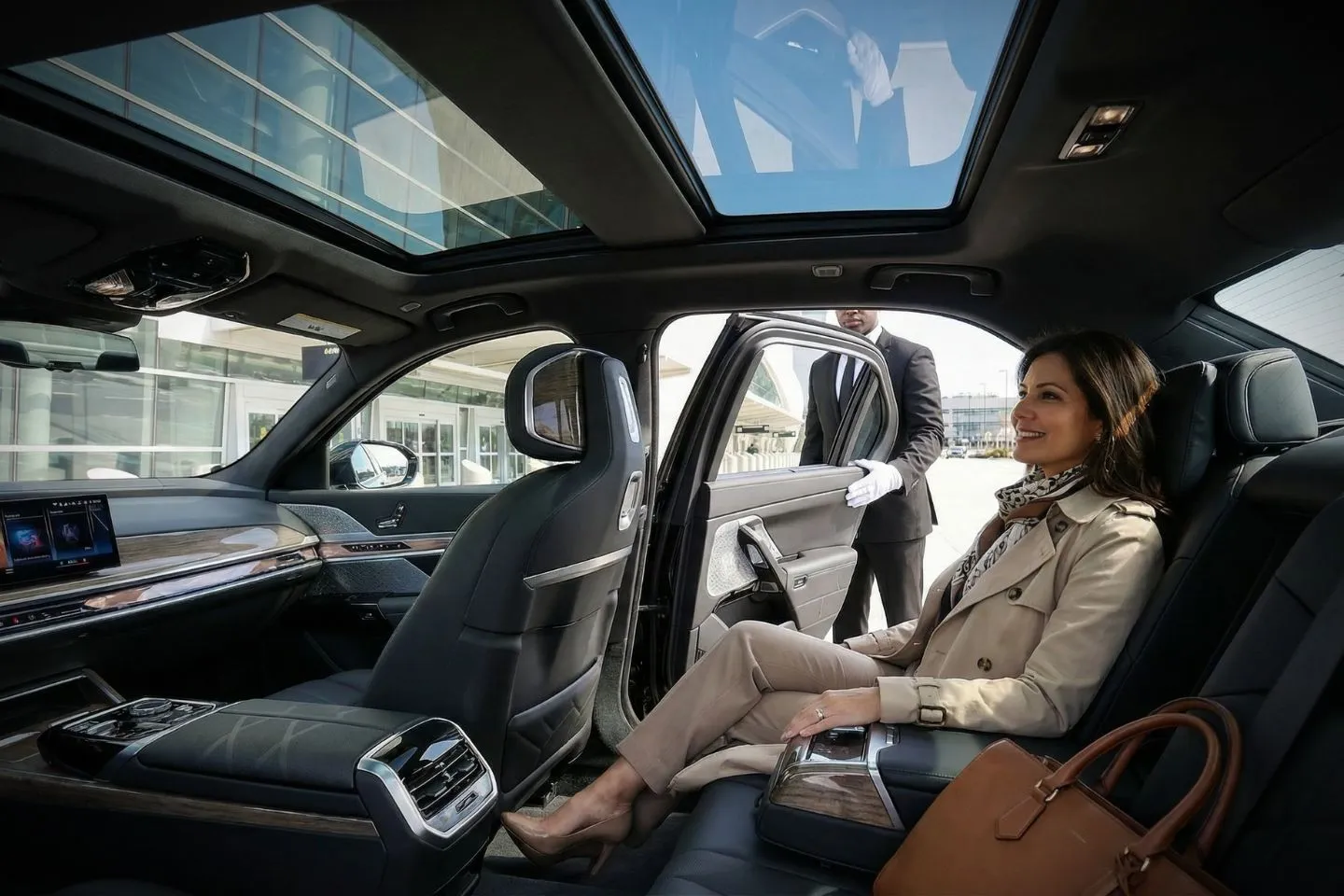 San Jose Mineta International (SJC) Car Service curbside pickup at airport California CA