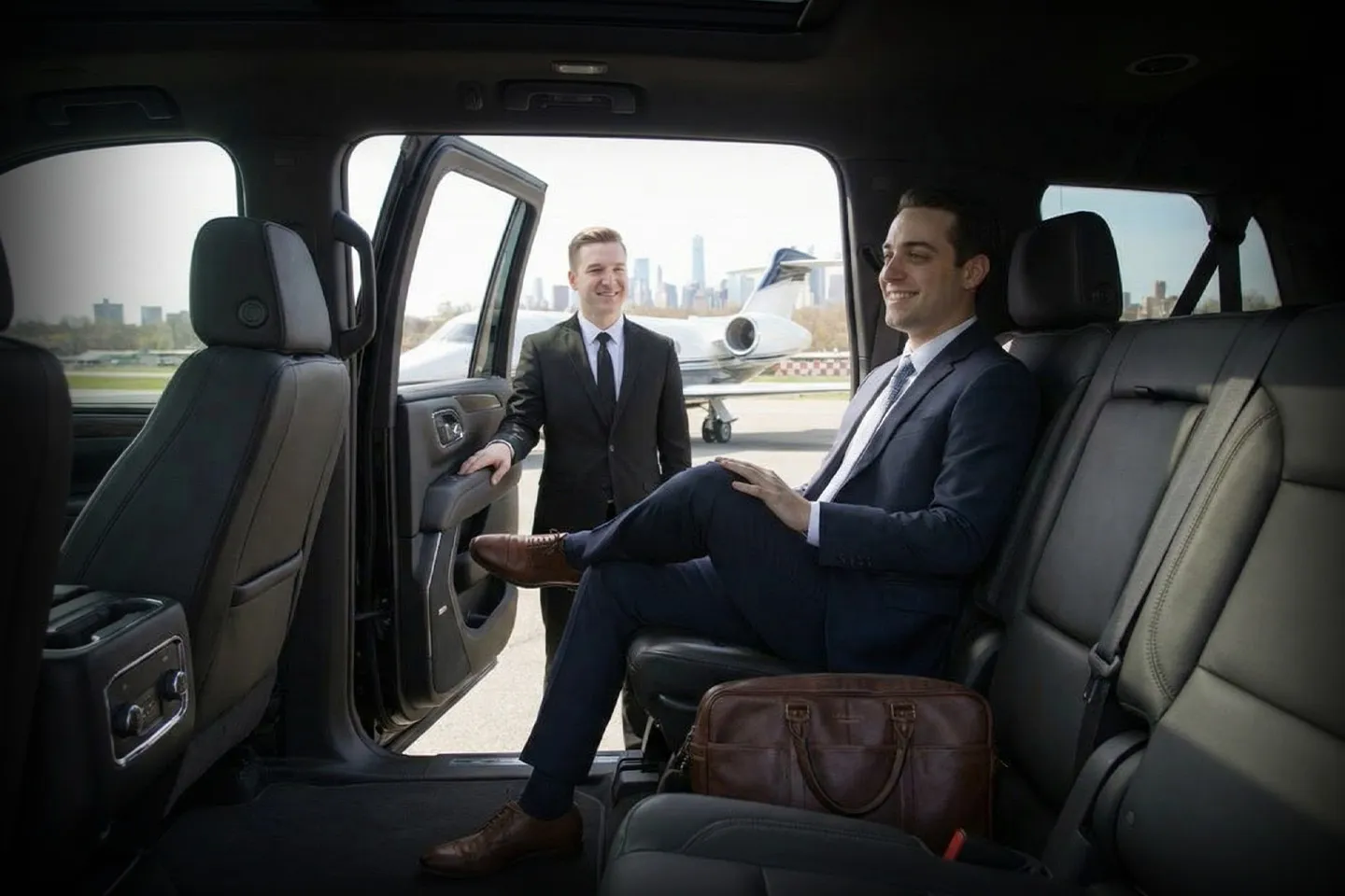 Airport Car Service in New York Chauffeur-driven airport car service in New York for business travelers