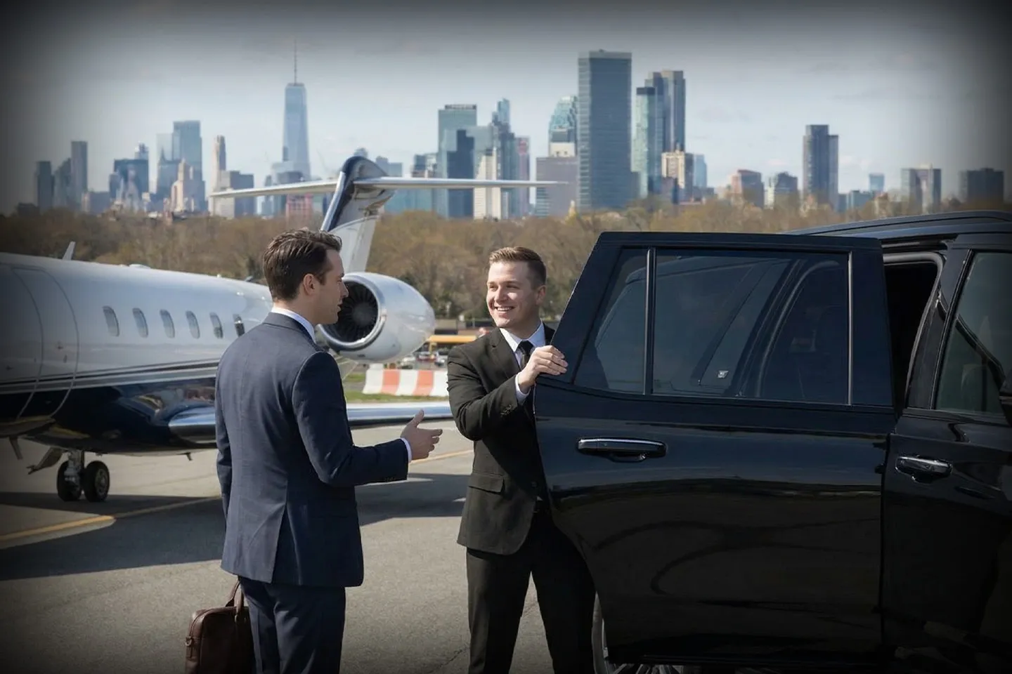 Airport Car Service in New York Luxury black car service for airport pickup and drop-off in New York