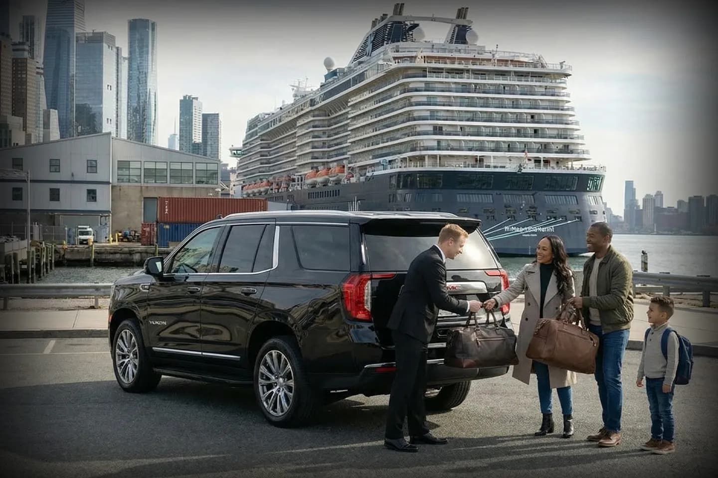 Car Service to NYC Cruise Terminal Private chauffeur-driven car service to and from NYC cruise terminals