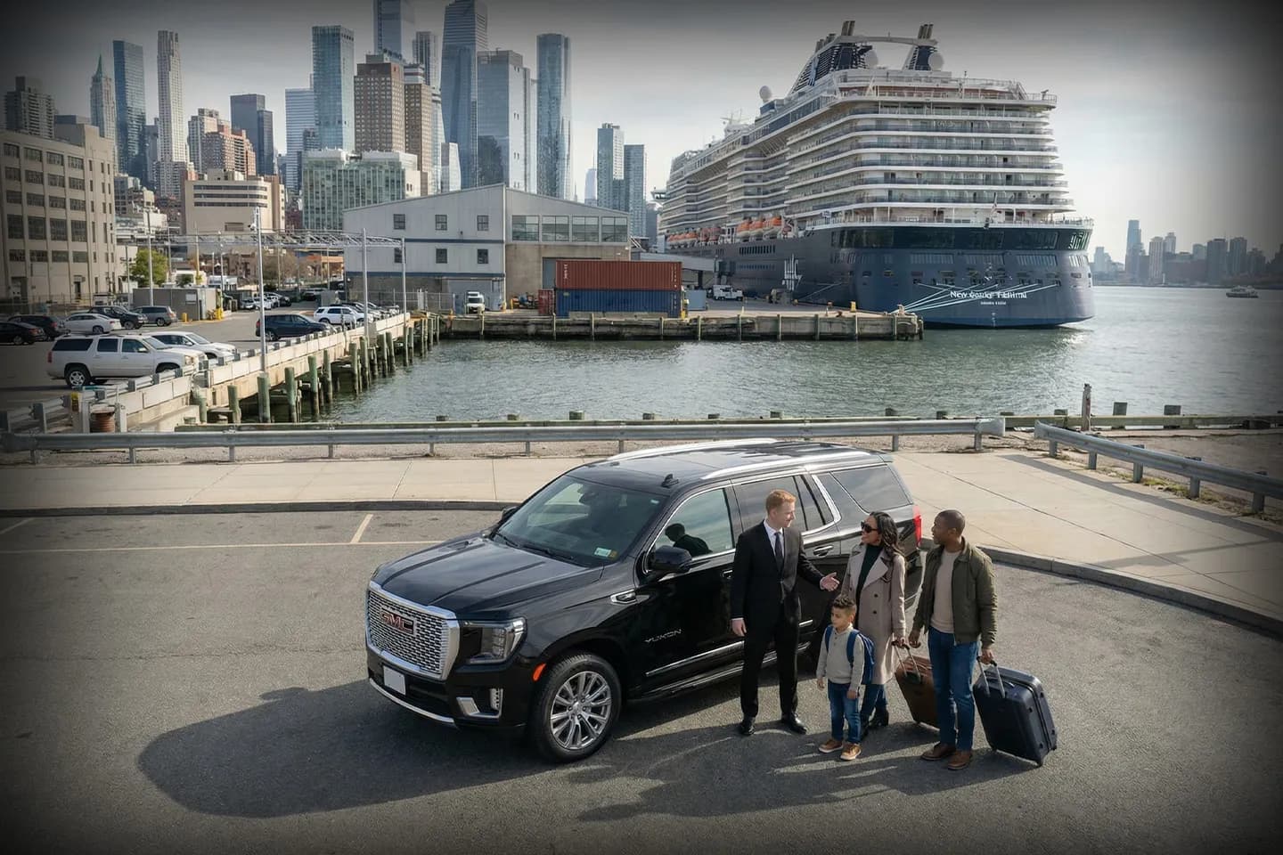 Car Service to NYC Cruise Terminal Luxury SUV and shuttle service for group transportation to NYC cruise terminal