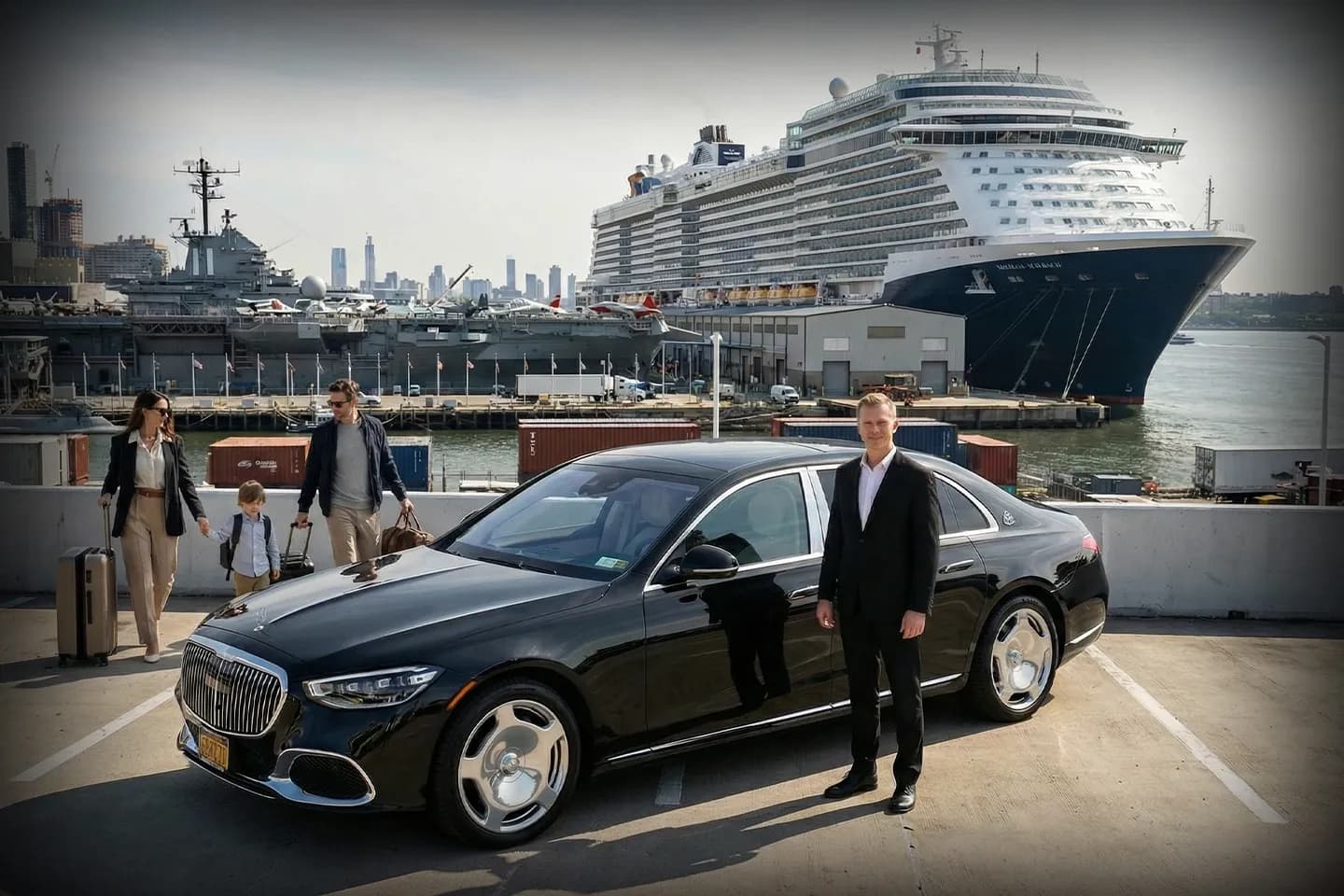 Car Service to Manhattan Cruise Terminal Professional car service to Manhattan Cruise Terminal with luxury vehicle and chauffeur