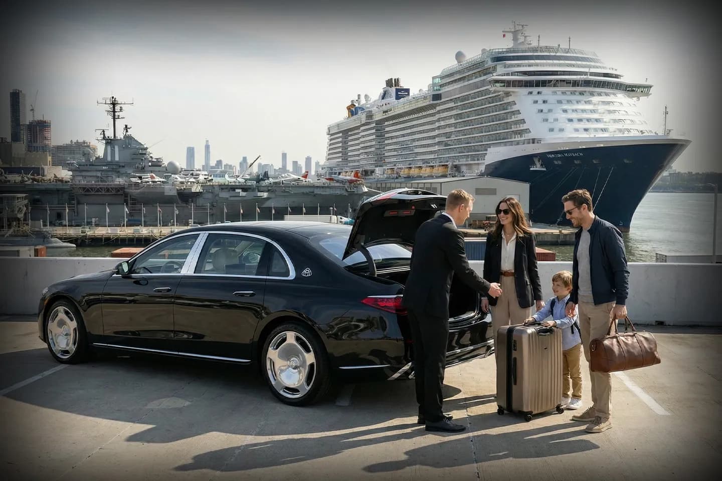 Car Service to Manhattan Cruise Terminal Private chauffeur-driven car service to and from Manhattan Cruise Terminal