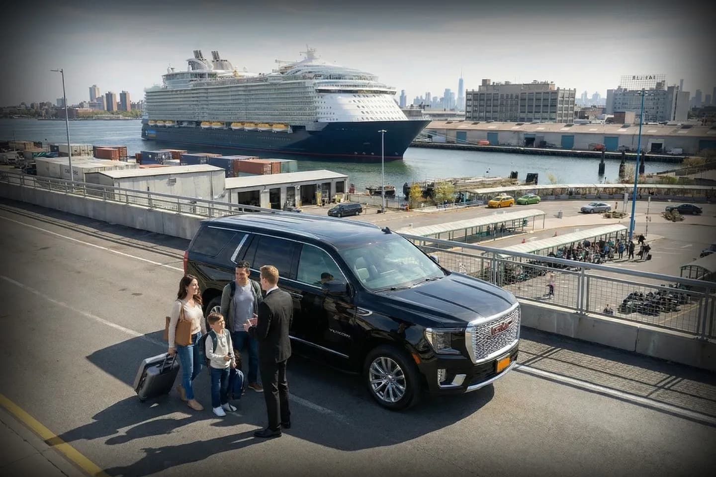 Car Service to Brooklyn Cruise Terminal Professional car service to Brooklyn Cruise Terminal with luxury vehicle and chauffeur