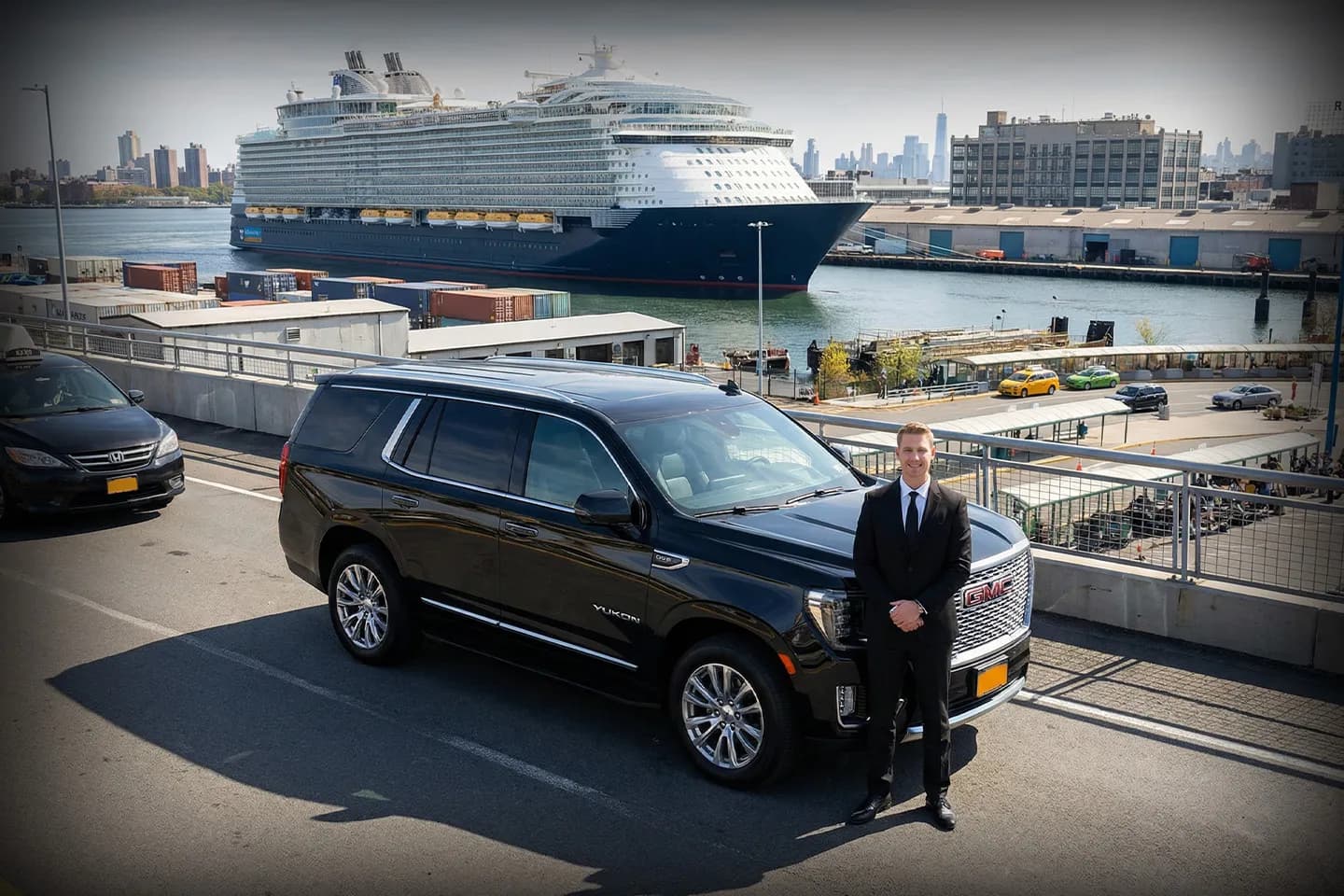 Car Service to Brooklyn Cruise Terminal Luxury SUV and shuttle service for group transportation to Brooklyn Cruise Terminal