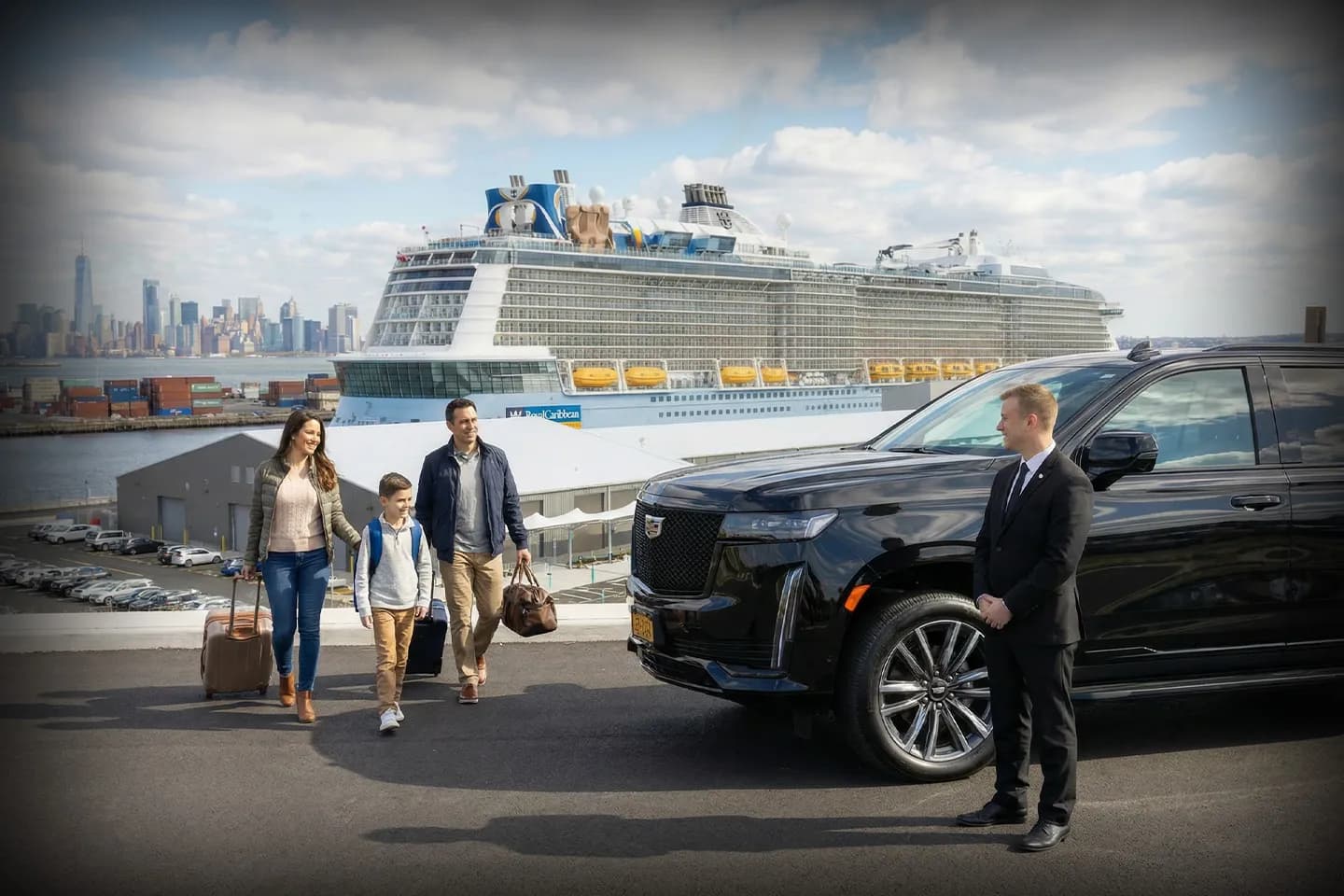 Car Service to New Jersey Cruise Port Luxury SUV and shuttle service for group transportation to New Jersey cruise ports