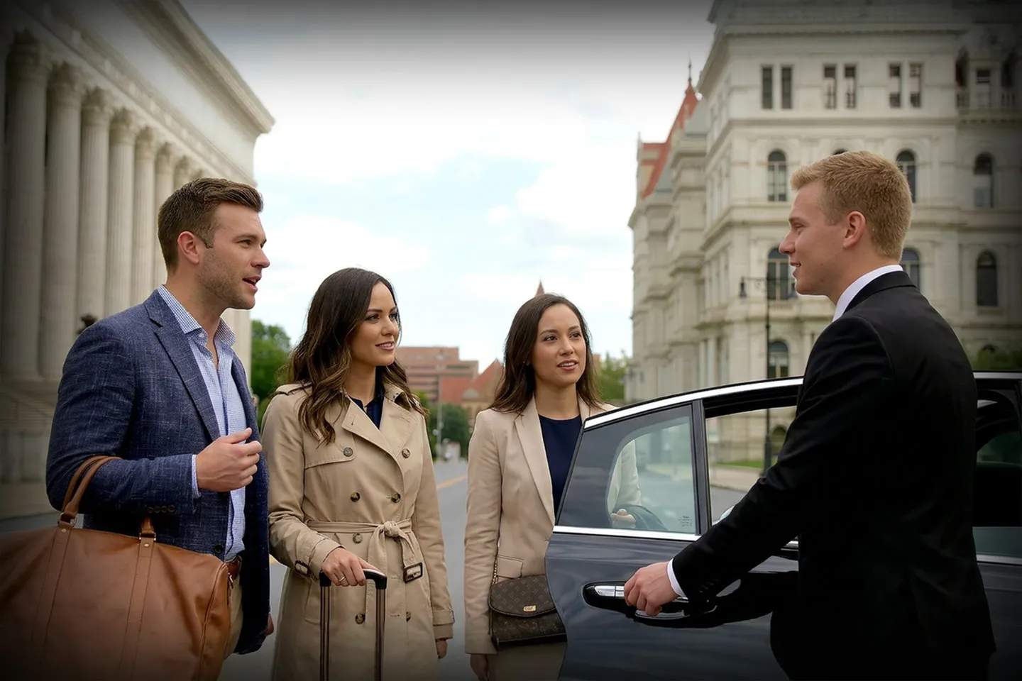 Chauffeur Service in Albany, NY Luxury sedan for Albany NY chauffeur service in Albany