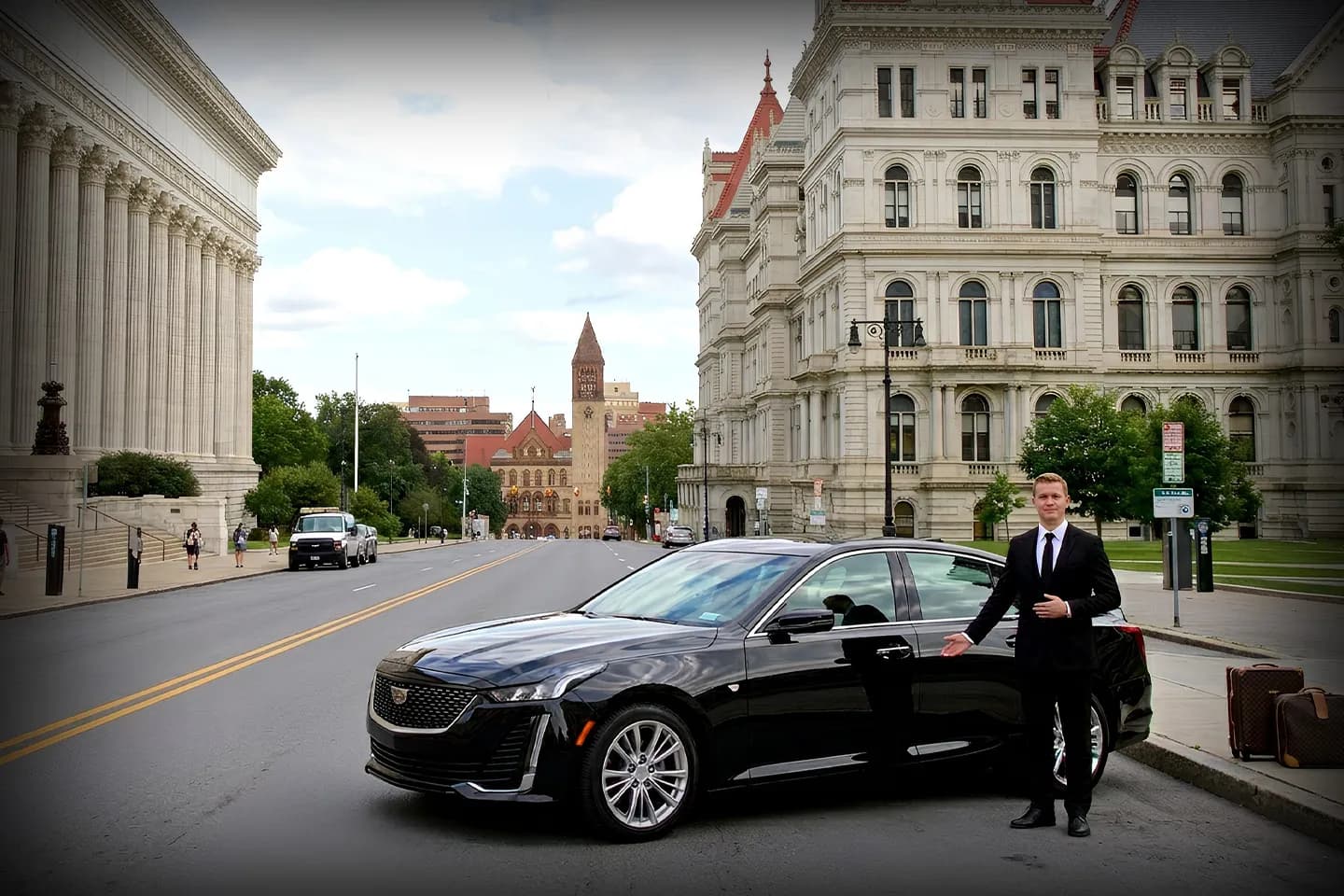 Chauffeur Service in Albany, NY Premium black car in Albany NY chauffeur fleet