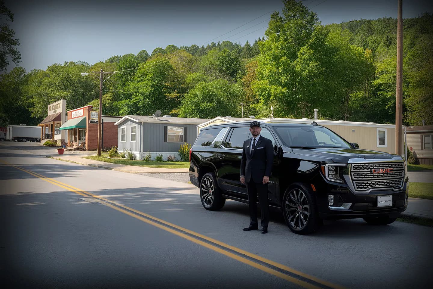Chauffeur Service in Allegany, NY Luxury black car for Allegany NY chauffeur service