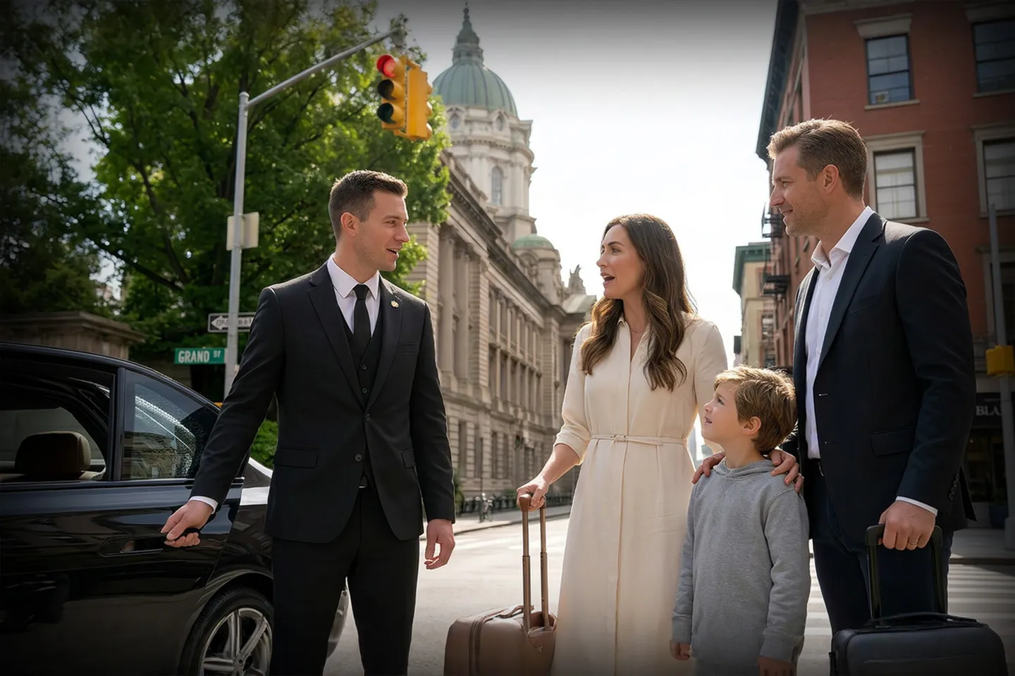 Chauffeur Service in Broome, NY Luxury sedan for Broome NY chauffeur service in Broome, NY
