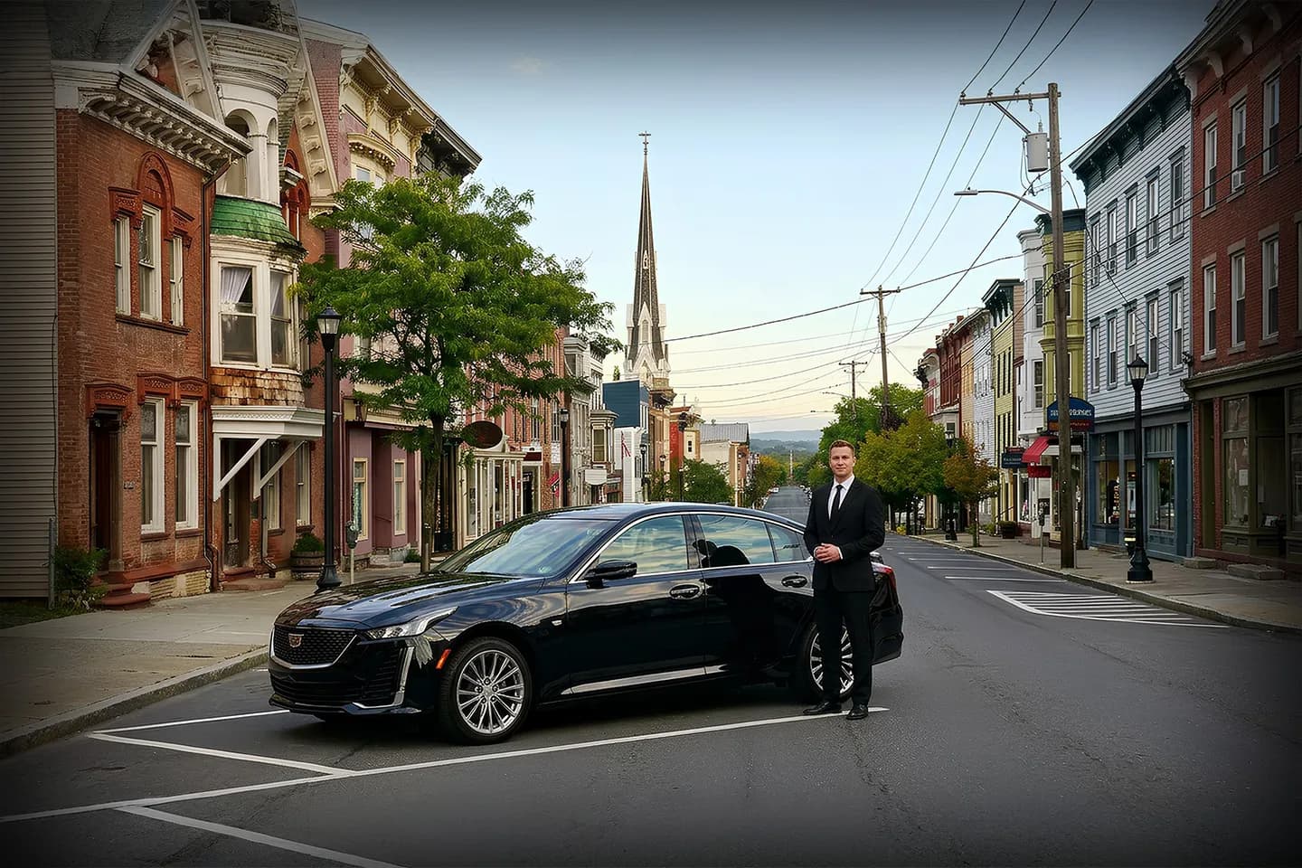 Chauffeur Service in Columbia, NY Premium black car for Columbia NY private travel