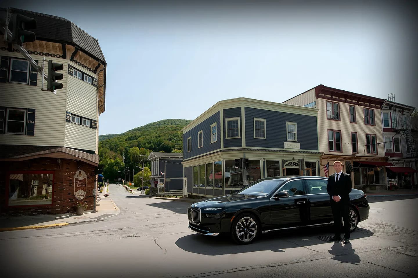 Chauffeur Service in Delaware, NY Premium black car for Delaware NY travel service