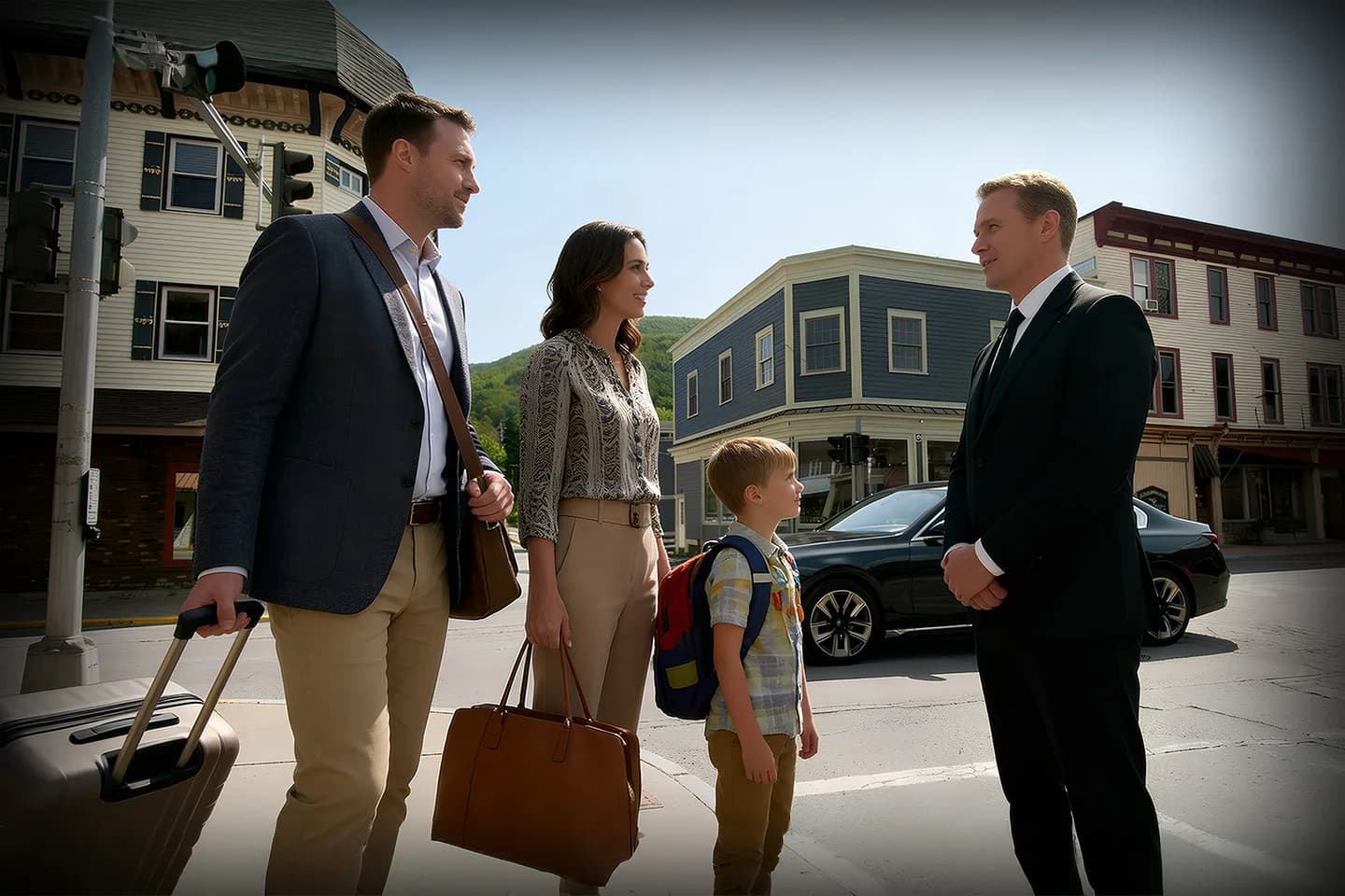 Chauffeur Service in Delaware, NY Luxury sedan for Delaware NY chauffeur service transportation