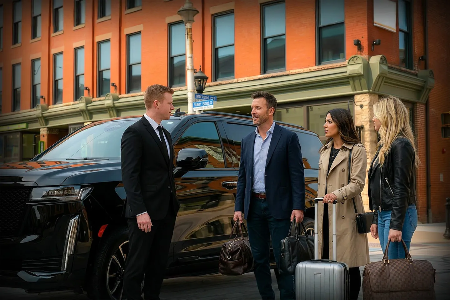 Chauffeur Service in Erie, NY Luxury sedan for Erie NY chauffeur service transportation