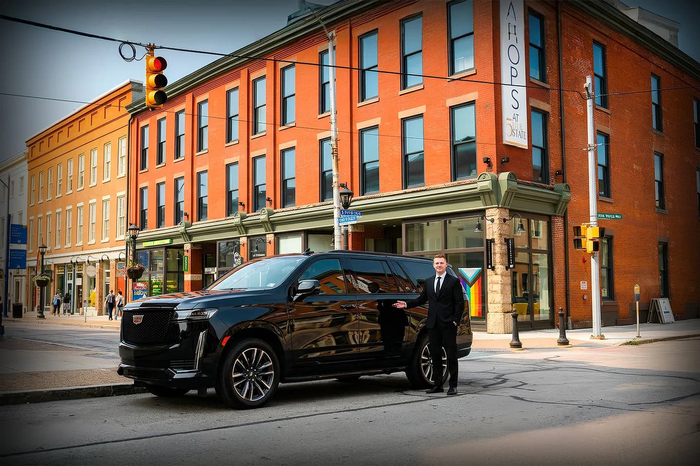Chauffeur Service in Erie, NY Premium black car for Erie NY transportation service