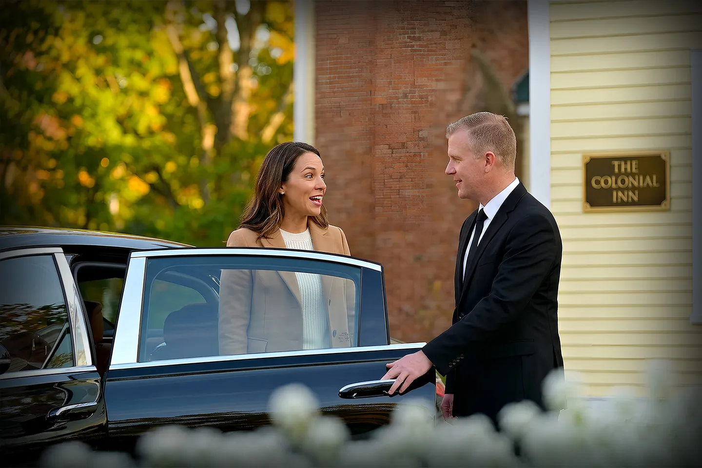 Chauffeur Service in Essex, NY Luxury sedan used for Essex NY chauffeur service