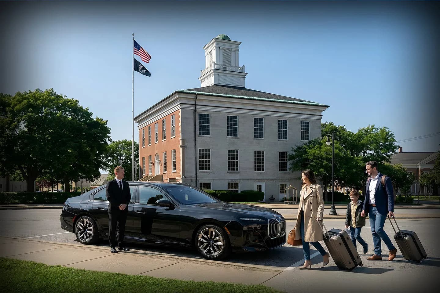 Chauffeur Service in Genesee, NY Comfortable luxury SUV interior for Genesee, NY Chauffeur Service rides