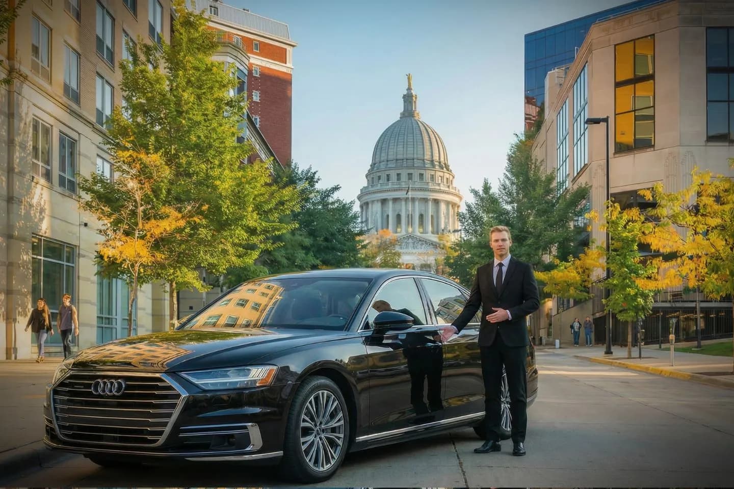 Car Service in Washington DC Professional chauffeur car service in Washington DC black car ride