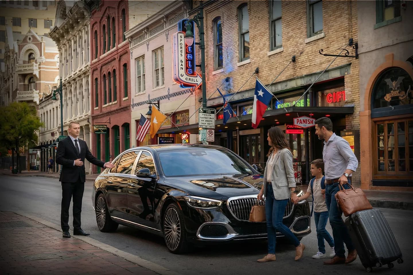 Car Service in Texas, TX Executive transportation service in Texas TX luxury ride option