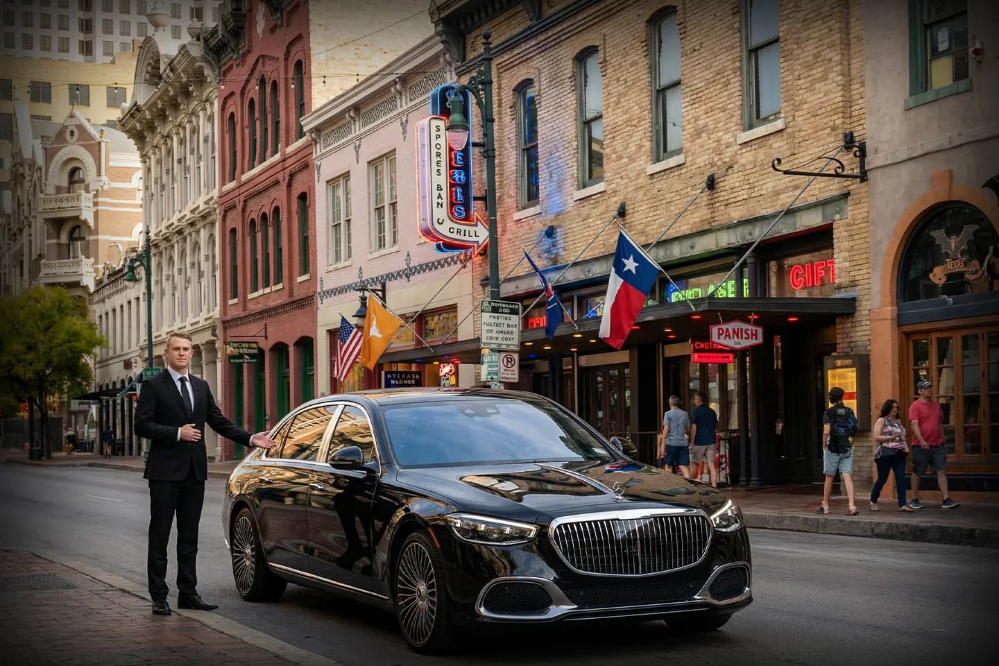 Car Service in Texas, TX Texas TX black car service for business and corporate travel