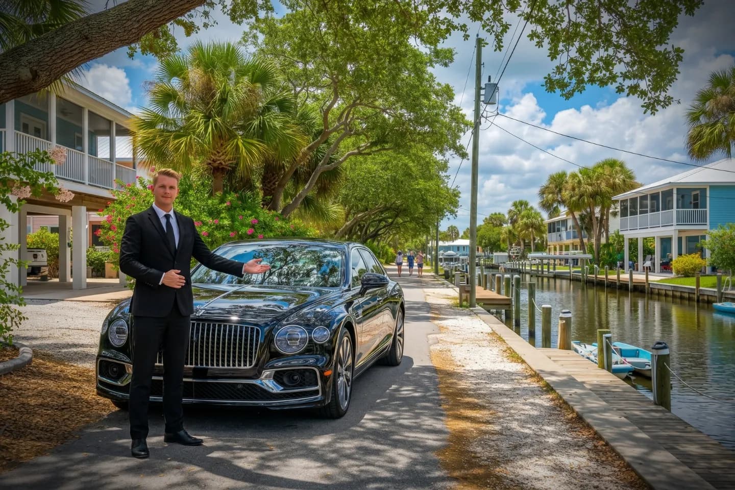 Hernando, FL Car Service Luxury sedan providing comfortable car service in Hernando, FL