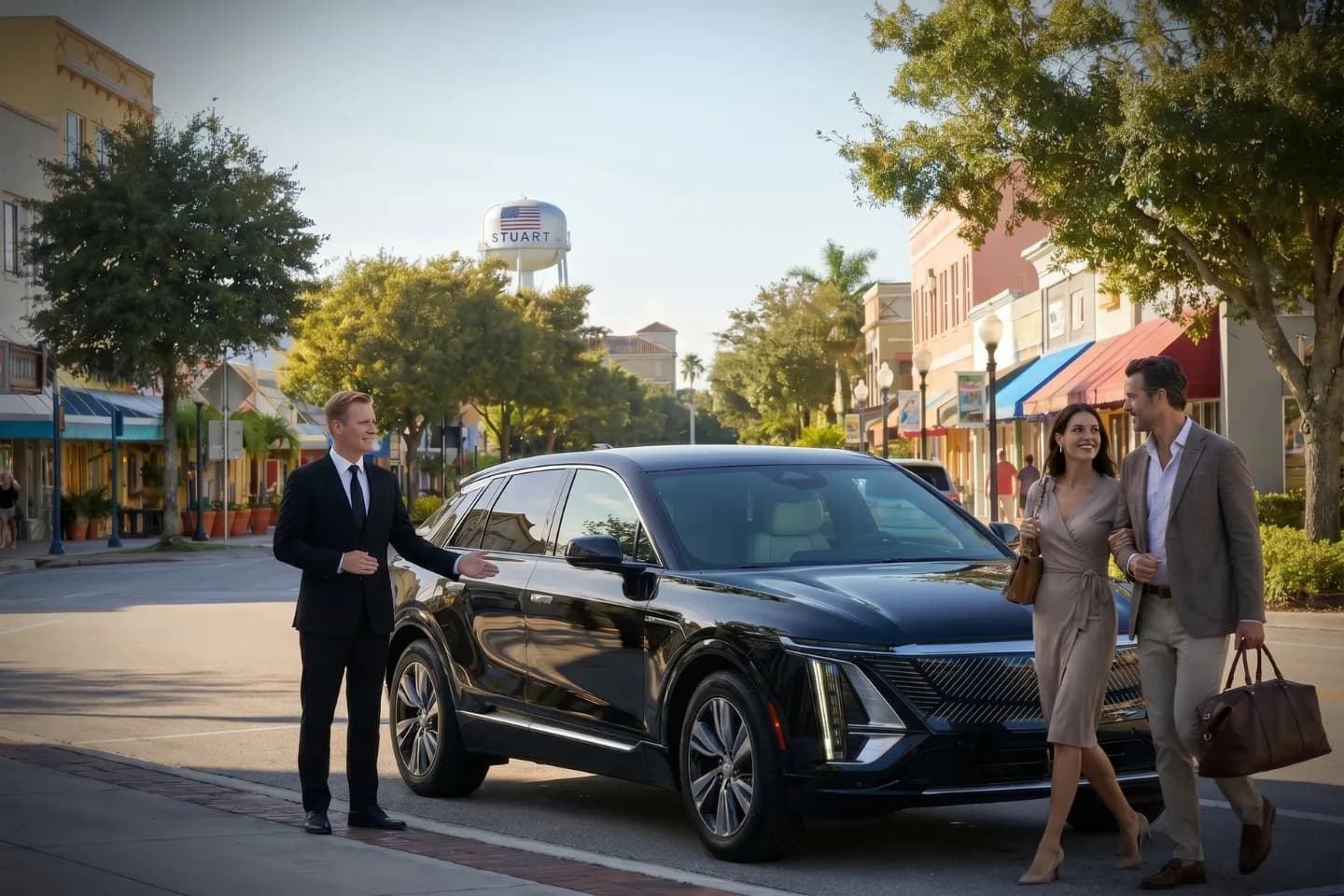 Martin, FL Car Service Luxury SUV airport transfer and private chauffeur service in Martin, FL.