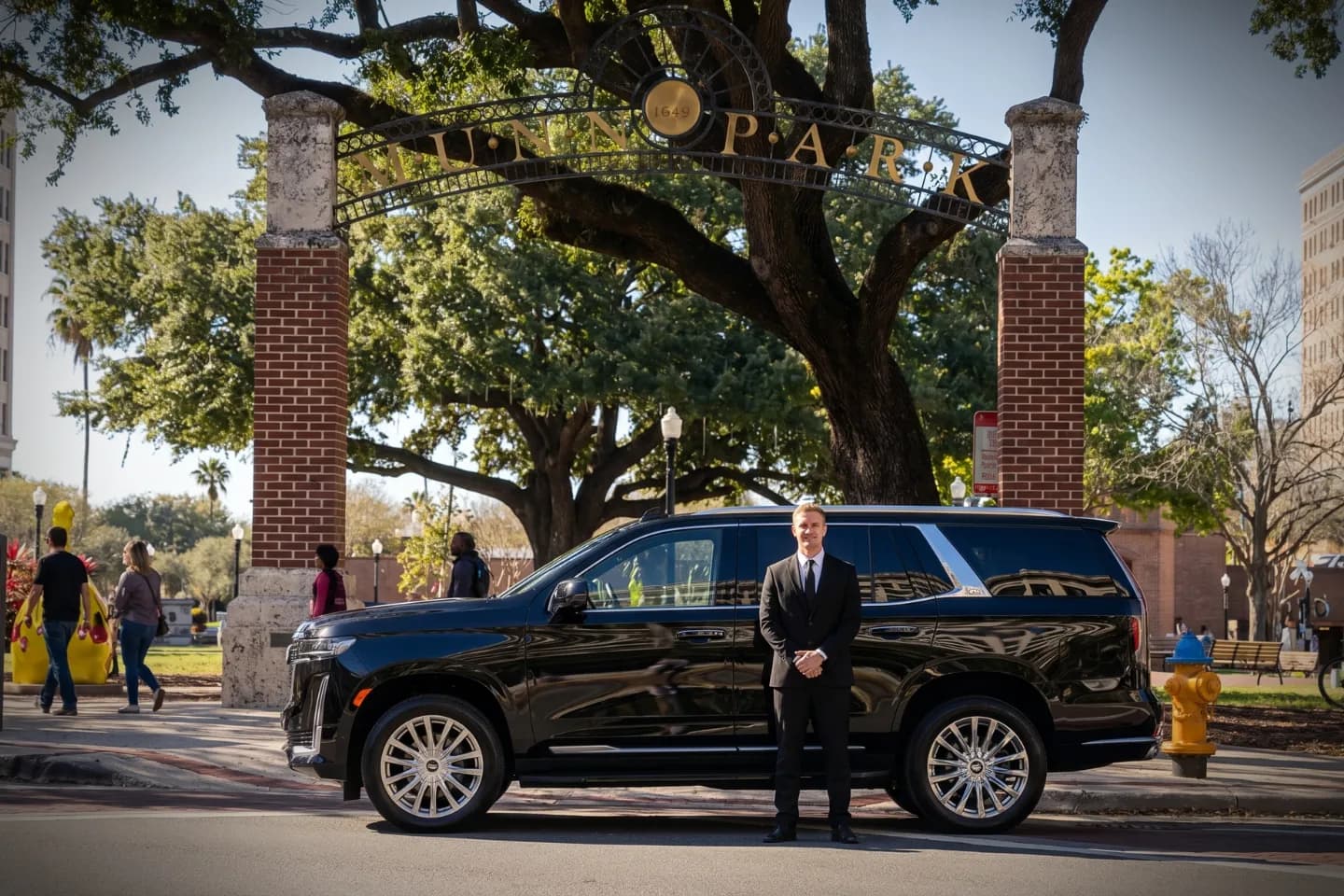 Car Service in Polk, FL Luxury SUV airport transfer service in Polk County, FL.