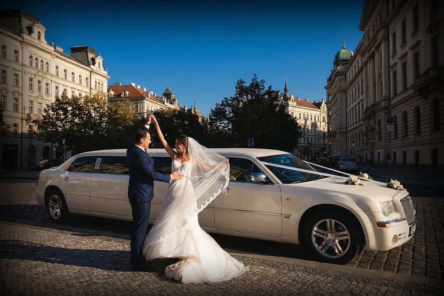 Brooklyn, NY Wedding Limo Service Luxury wedding limo service in Brooklyn, New York with professional chauffeur