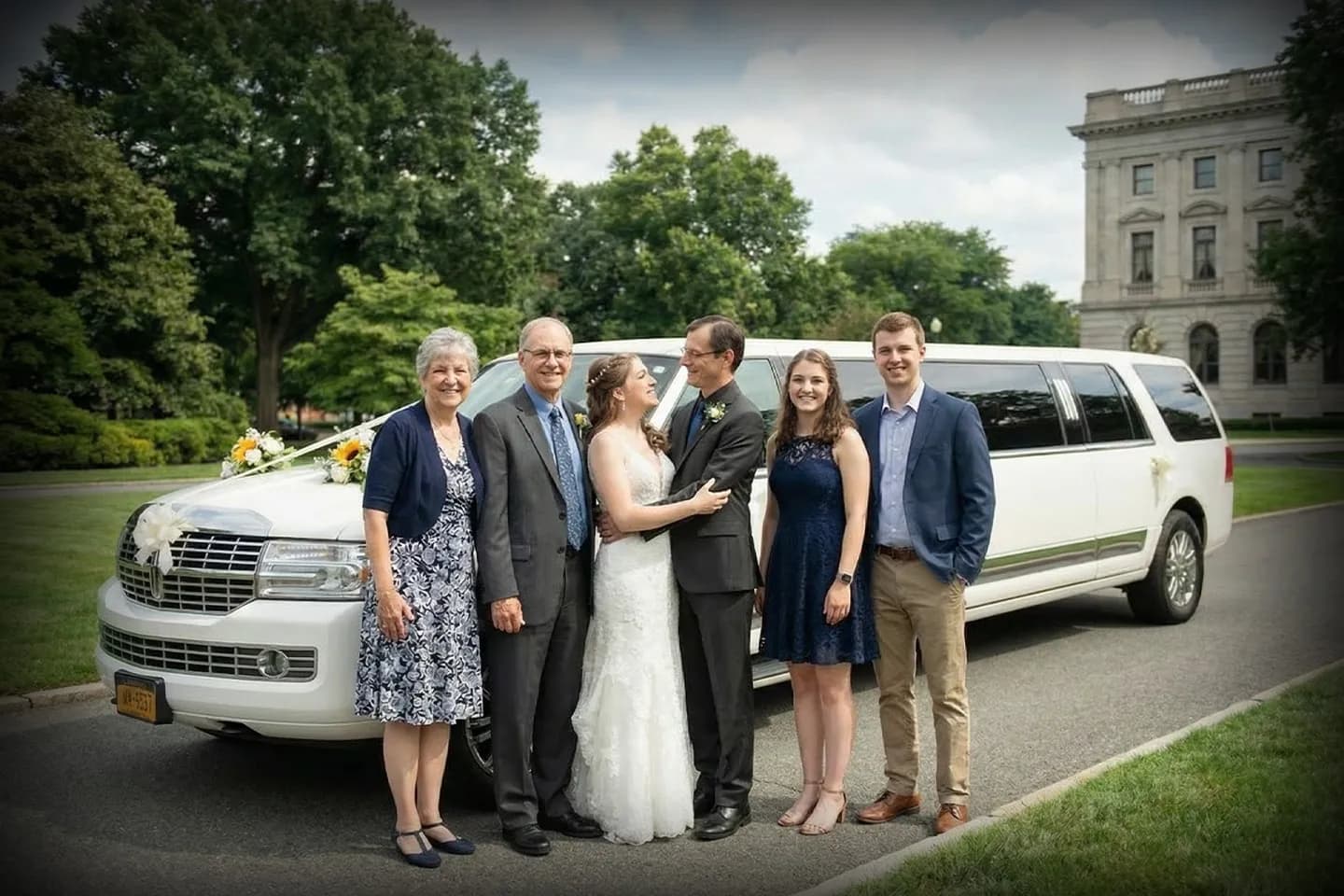 Long Island, NY Wedding Limo Service Luxury wedding limo service in Long Island, New York with professional chauffeur
