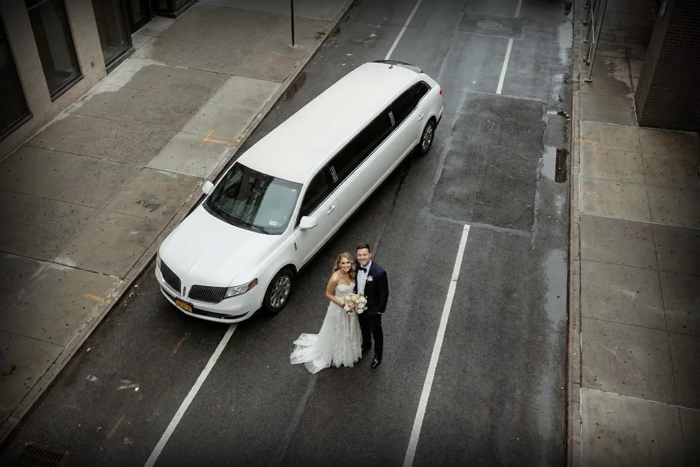 Queens, NY Wedding Limo Service Luxury wedding limo service in Queens, New York with professional chauffeur