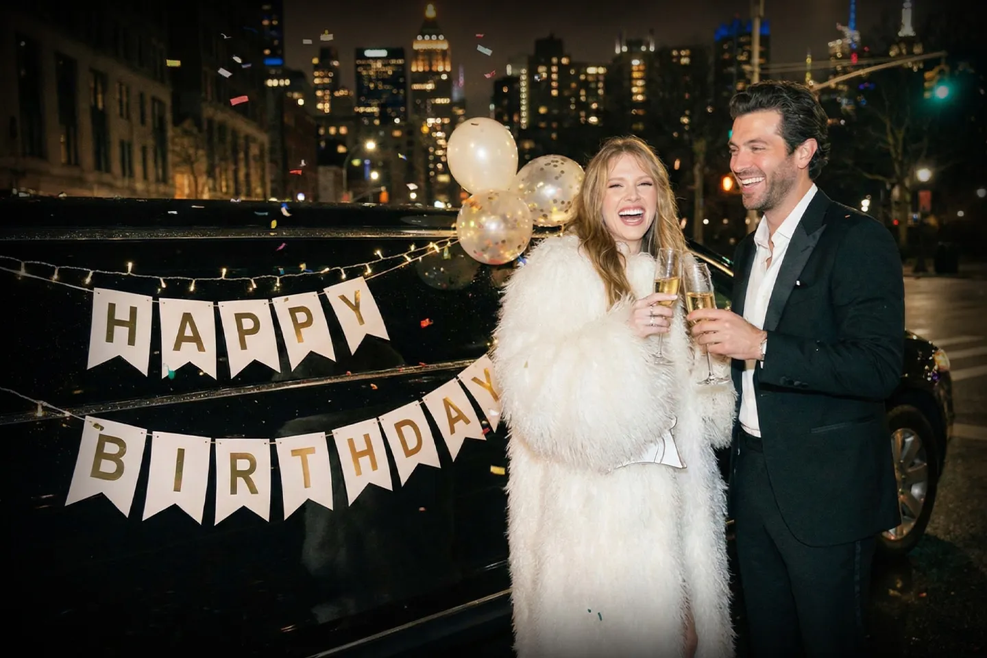 Birthday Party Limo Service Stretch limo for birthday party night out with friends